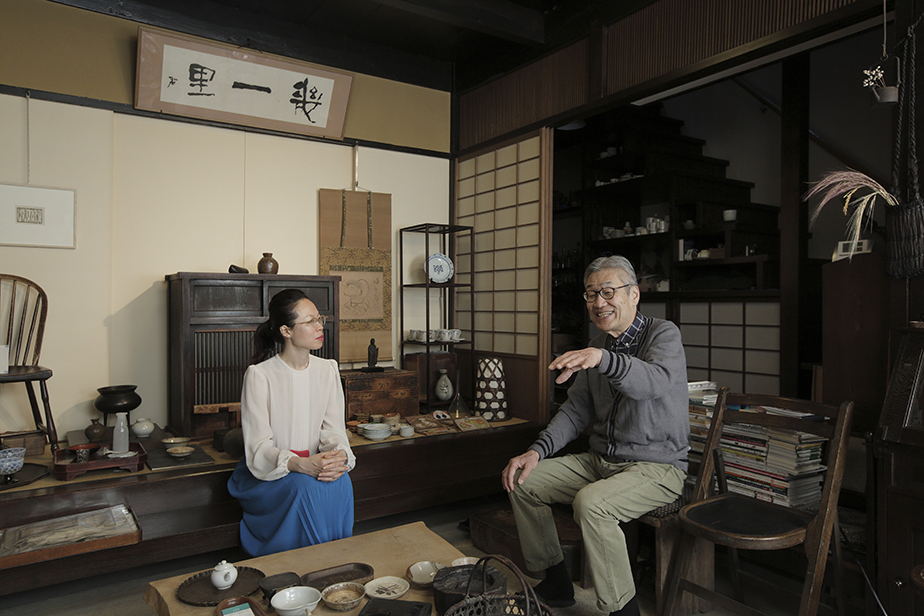 左が「日日」の奥村文絵さん。右が「幾一里」の荒井 徹さん。